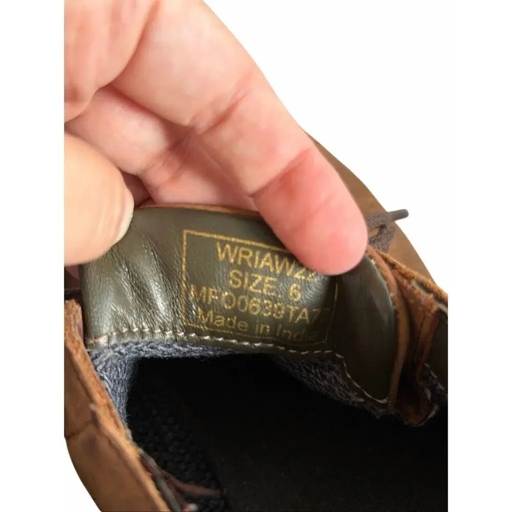 Barbour Men’s Boots Size 6 Ankle Chukka Casual Leather Shoes‎